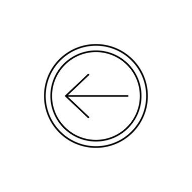 ok, web basit simgesi illüstrasyonu