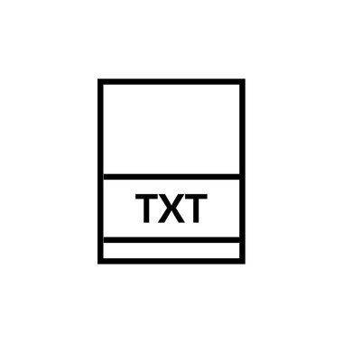 dosya adı simgesi vektör illüstrasyonu