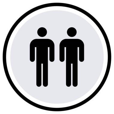 kullanıcı profili simgesi, vektör illüstrasyonu basit tasarım