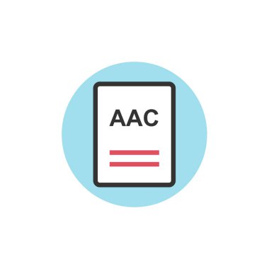 aac dosya adı uzantı simgesi 