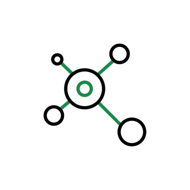 veri web simgesi, vektör illüstrasyonunu paylaş