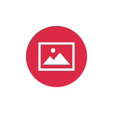 resim simgesi vektör illüstrasyonu