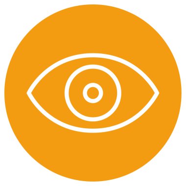 Güzel Göz Kabartma Vektörü Simgesi 