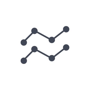 iş grafiği vektör illüstrasyonu