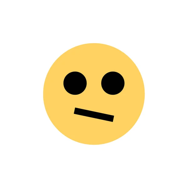 Emoji Ikon Ansiktsuttryck Emotion Symbol Vektor Illustration — Stock vektor