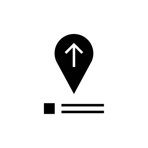Icône Gps Navigation Illustration Vectorielle — Image vectorielle