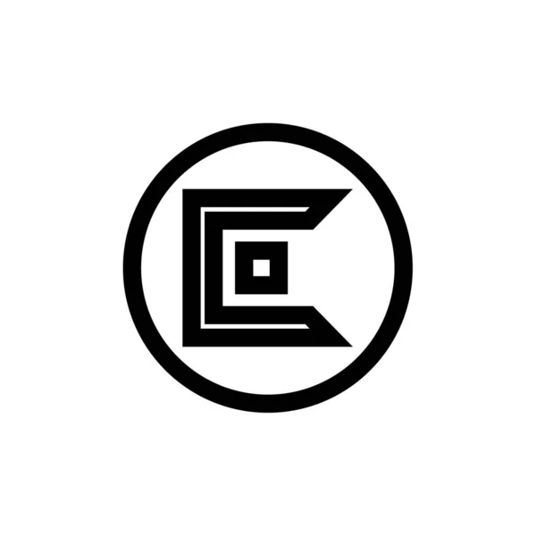 Abstrakcyjna Wielokątna Ikona Geometryczna Ilustracja Wektora — Wektor stockowy