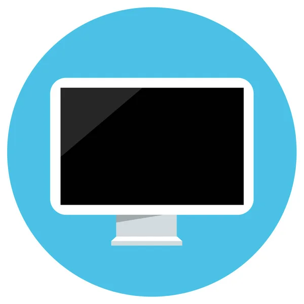 Monitor Icon Display Icon Vector Illustration — Stock Vector