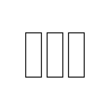 wirefram simgesi vektör illüstrasyonu