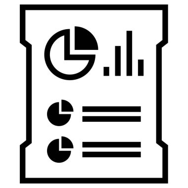 Modern simge ve vektör illüstrasyonunu bildir