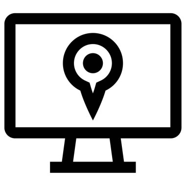 izleyici simgesi, görüntü simgesi, vektör illüstrasyonu  