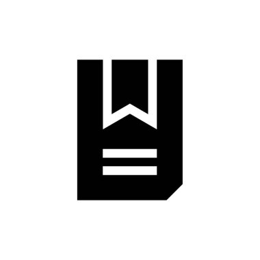 Beyaz arkaplanda izole edilmiş belge simgesi vektörü