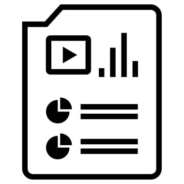 Basit illüstrasyon web simgesi bildirir       