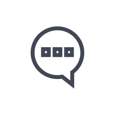 metin iletisi vektör illüstrasyonu 