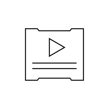 Kablolar modern simge, vektör illüstrasyonu