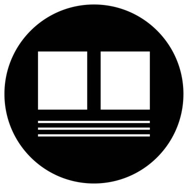 Kablolar modern simge, vektör illüstrasyonu