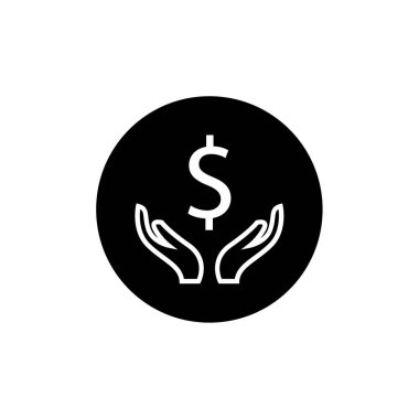 para simgesi vektör illüstrasyonu 