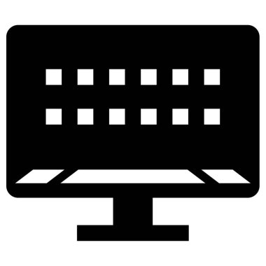 SMS & Metin Mesajlaşması ikon vektör çizimi