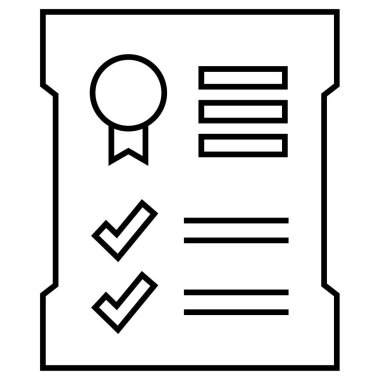 Modern simge ve vektör illüstrasyonunu bildir