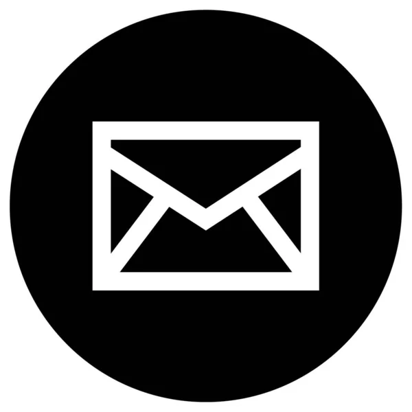 Email Εικονίδιο Ιστού Απλή Απεικόνιση — Διανυσματικό Αρχείο