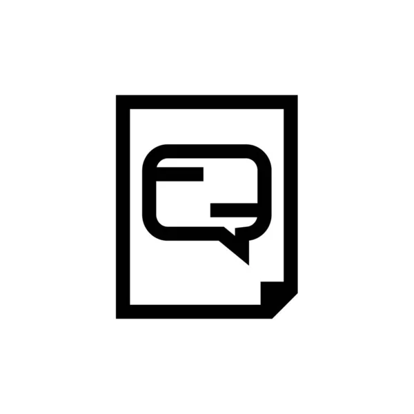 Sms Текстові Повідомлення Значок Векторні Ілюстрації — стоковий вектор