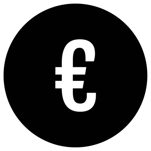 Illustration Vektor För Eurovalutan — Stock vektor