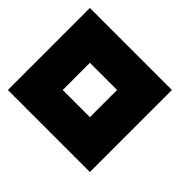 Abstrakt Symbol För Trianglar Svart Och Vitt — Stock vektor