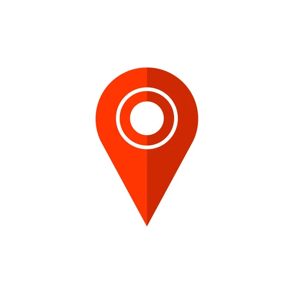 Pin Map Icon Vector Illustration — 스톡 벡터
