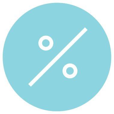 yüzde oranı vektör çizimi