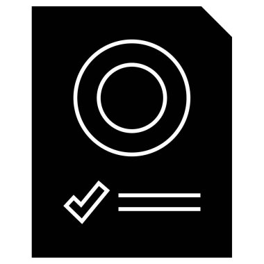 Modern simge ve vektör illüstrasyonunu bildir