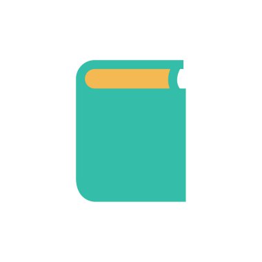 kitap simgesi vektör illüstrasyon tasarımı 