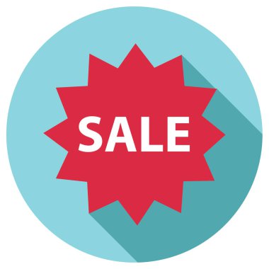 Satış. Web simgesi vektör illüstrasyonu 