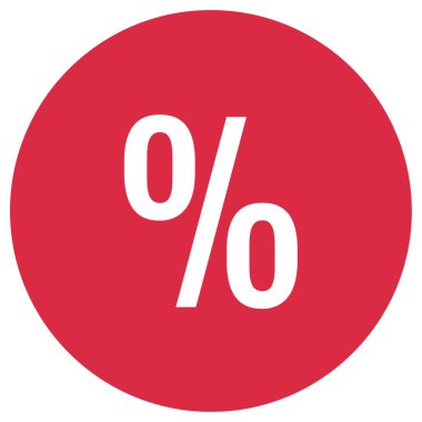 yüzde oranı vektör çizimi