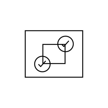 Kablolar modern simge, vektör illüstrasyonu