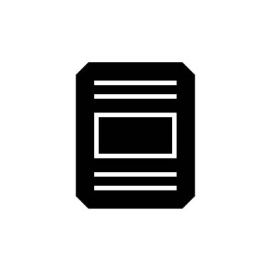 wirefram simgesi vektör illüstrasyonu