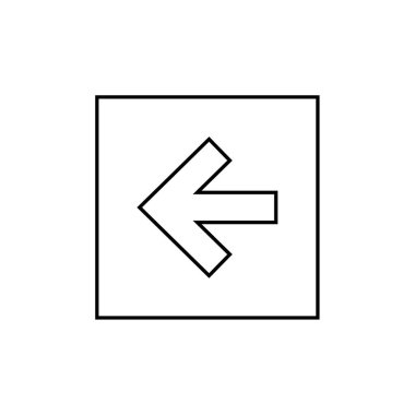 ok simgesi vektör illüstrasyonu   