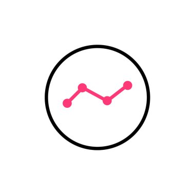 veri web simgesi, vektör illüstrasyonunu paylaş