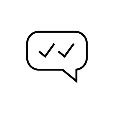 metin iletisi vektör illüstrasyonu 