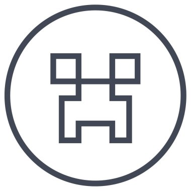 Video Oyun simgesi vektör illüstrasyonu