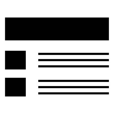 wirefram simgesi vektör illüstrasyonu