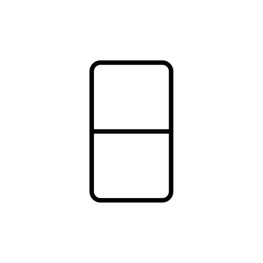 Modern b 'nin vektör illüstrasyonu eksik simgesi