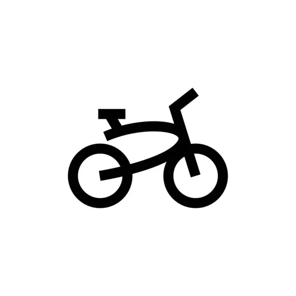 自行车图标矢量插图 — 图库矢量图片