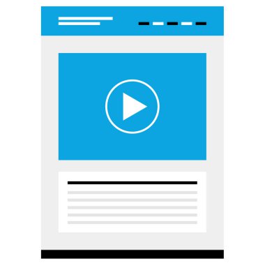 Video oynatıcı. Basit tasarım