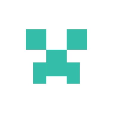 H harfi logo tasarım vektör şablonu