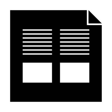 dosya belgesi. Basit resimleme