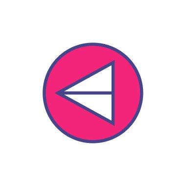 Oynatma düğmesi vektör çizimi