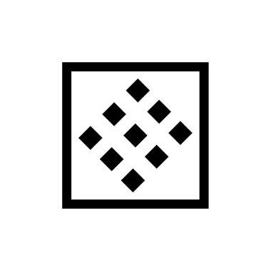 Modern b 'nin vektör illüstrasyonu eksik simgesi