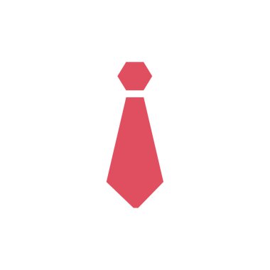 tie icon. flat illustration of clothes vector symbol for web design