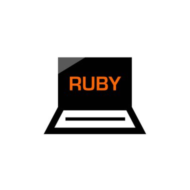 Web Geliştirme basit simgesi, vektör illüstrasyonu