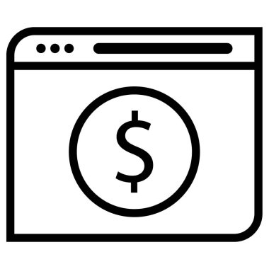 SEO Web Tarayıcısı, vektör illüstrasyonu